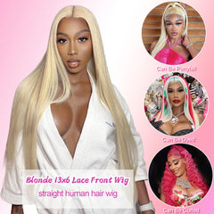 ELYCONT 30-inch lace front wig side part for everyday wear.