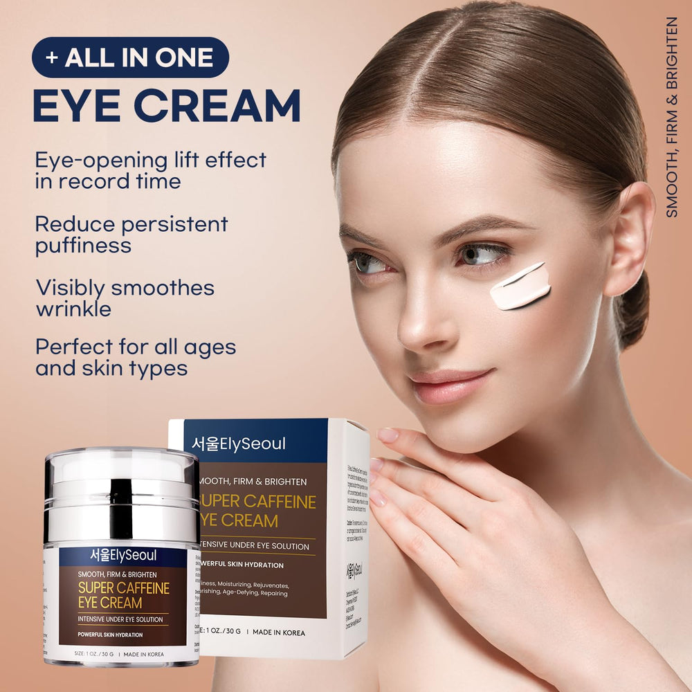 Hydration boost from hyaluronic acid in ElySeoul eye cream