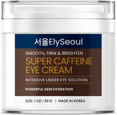 ElySeoul caffeine eye cream targets puffiness for a refreshed under-eye area