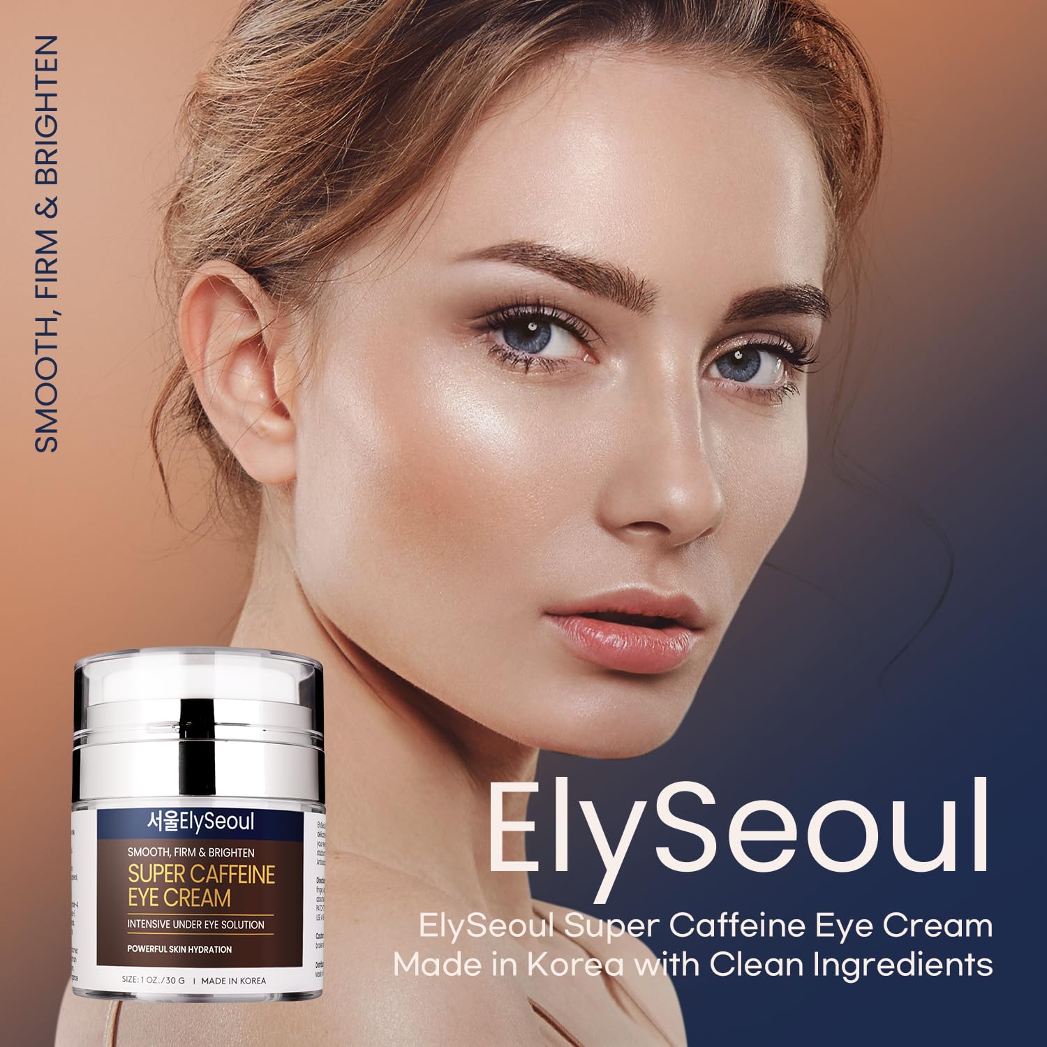 Lightweight, fast-absorbing ElySeoul eye cream for daily use