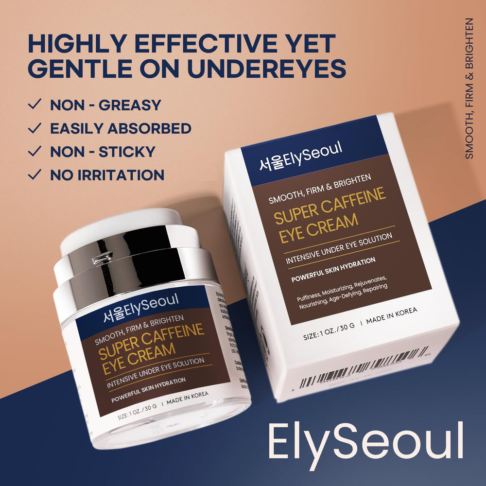 Nourishing oils and squalene in ElySeoul eye cream