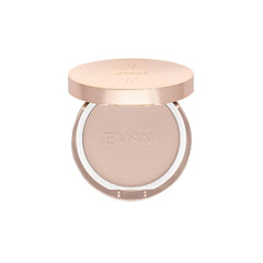 Emani Flawless Matte Powder compact offers a shine-free, long-lasting finish.