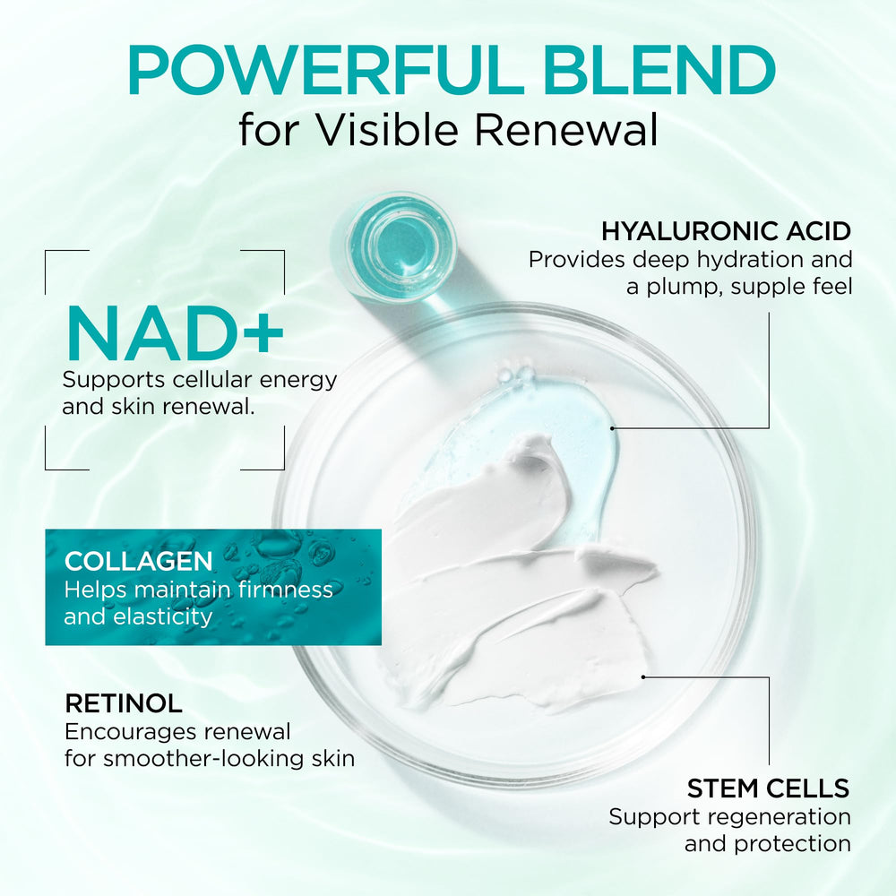 Ember Cloud hyaluronic acid moisturizer close-up for hydrated skin.