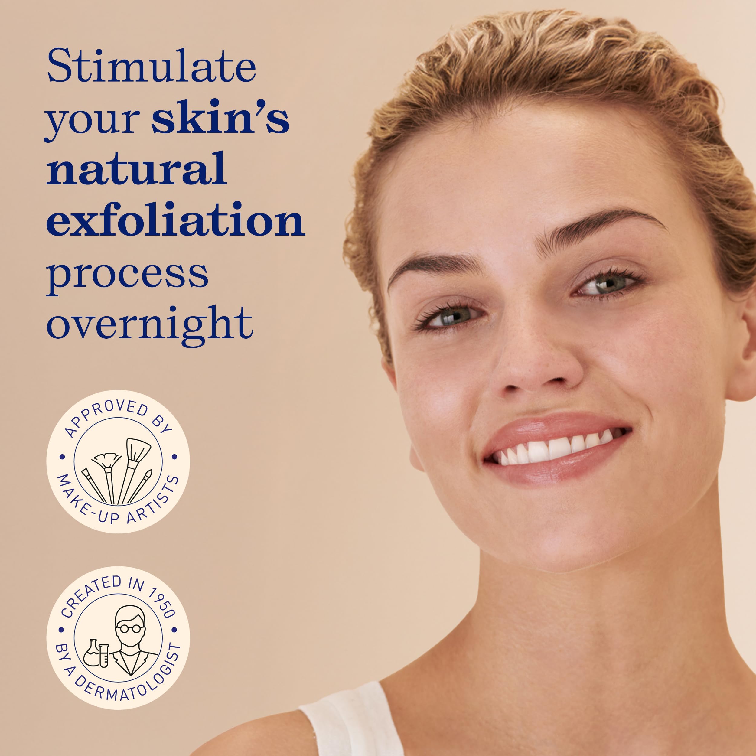 Embryolisse Active Night Peeling texture closeup highlighting creamy formula.