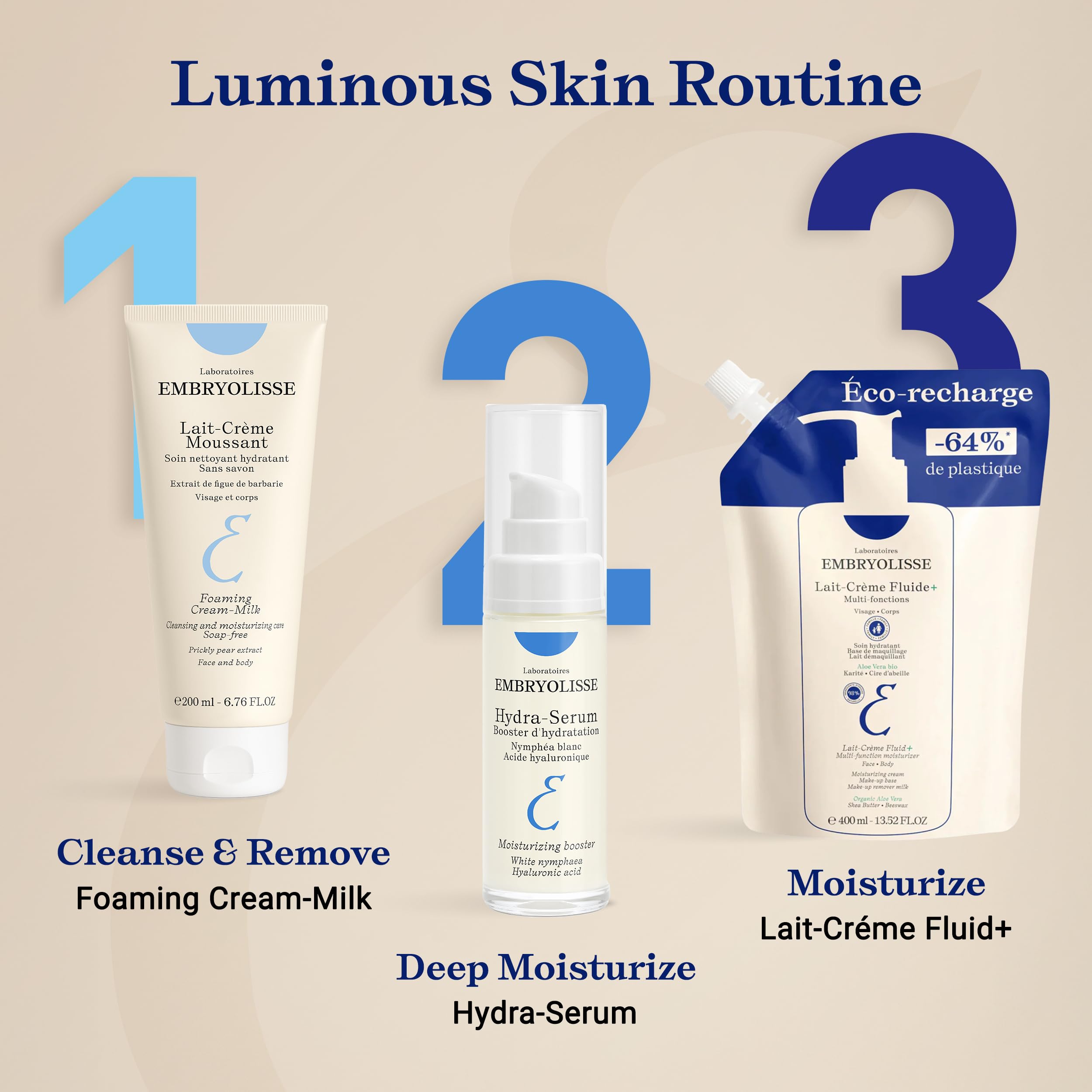 After-sun or after-shave scenario shows soothing hydration for sensitive skin