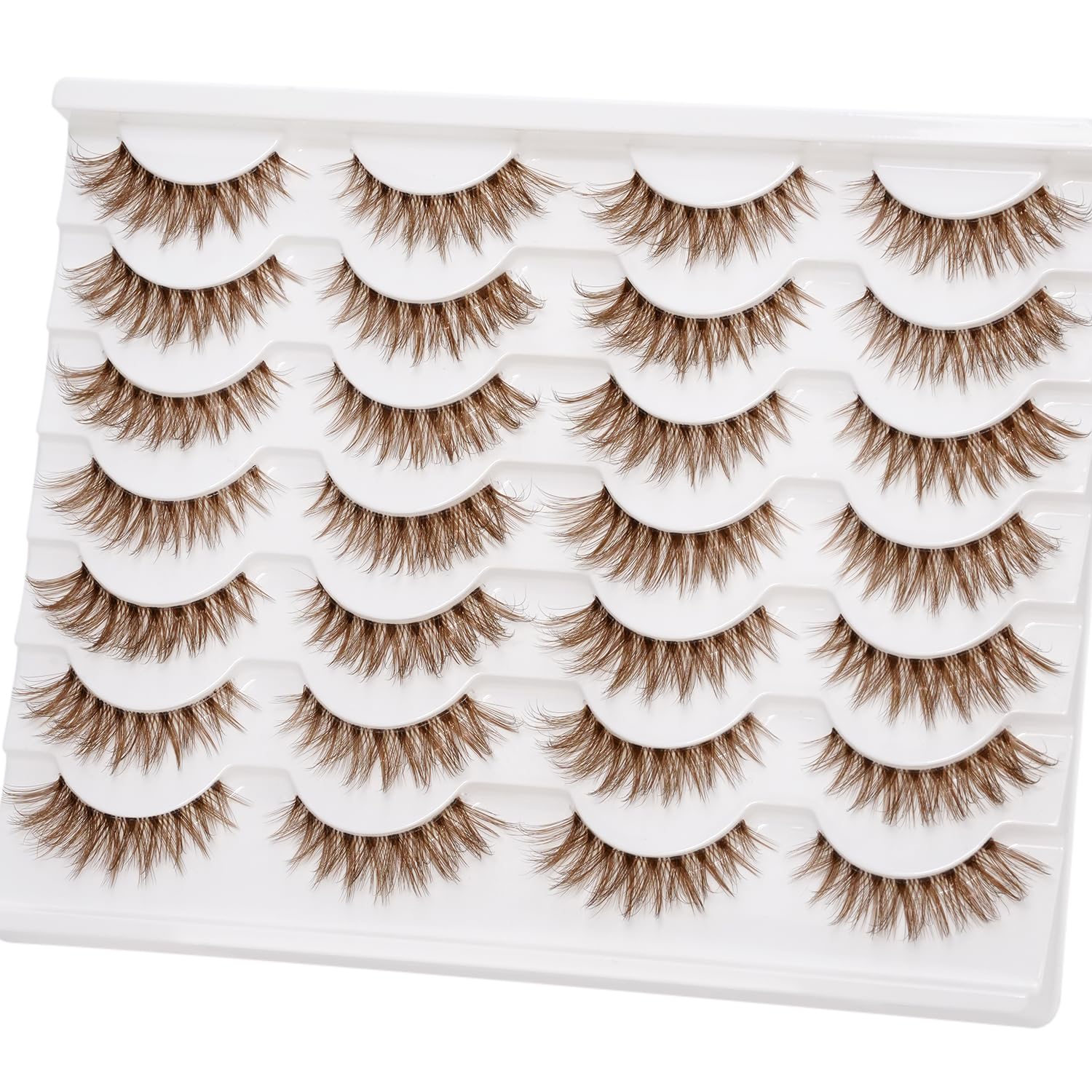 EMEDA 14 pairs reusable lashes set for easy daily styling.