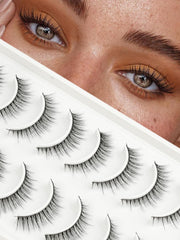 EMEDA FR105 natural look 10mm lashes for everyday polish.