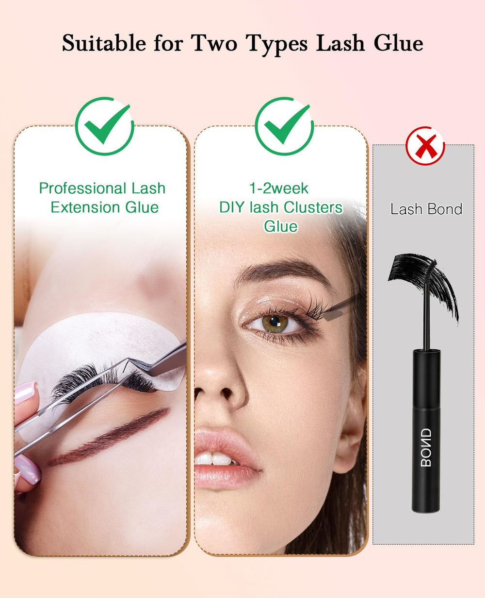 EMEDA safety warning for eye area during lash removal