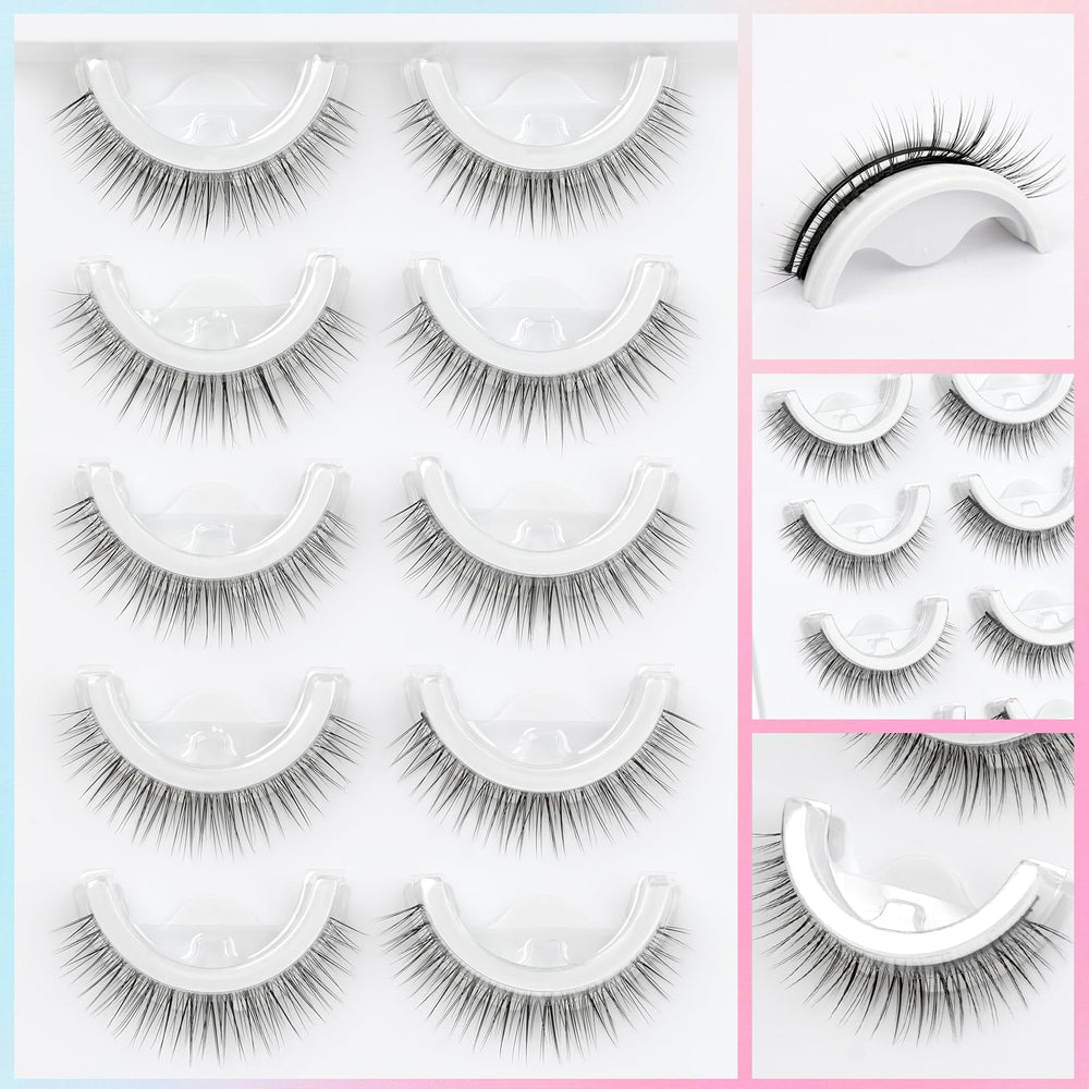 EMEDA closeup wispy fibers for seamless cat-eye finish