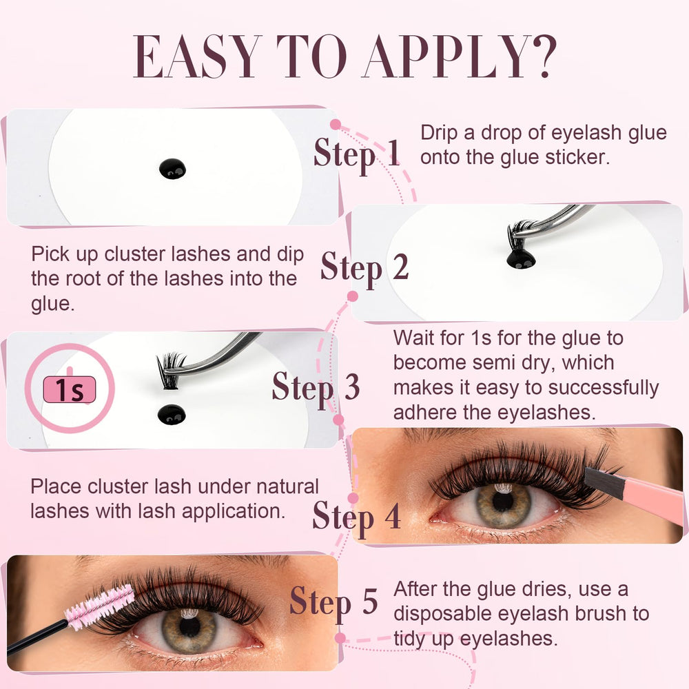 EMEDA Soft Glue close-up illustrates gentler formula for sensitive skin comfort.
