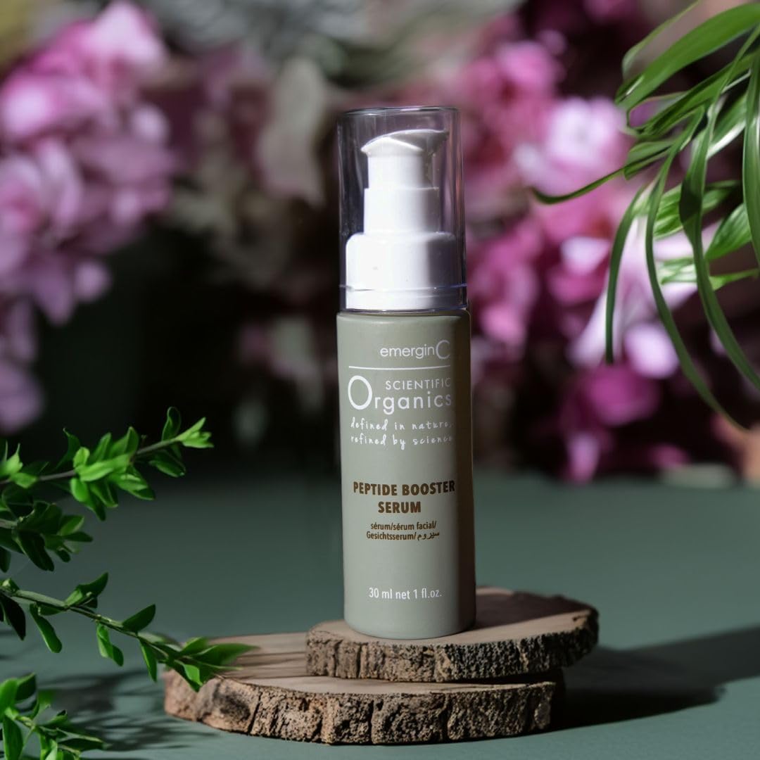 emergin-c kombucha serum close-up showing smooth texture and glow.