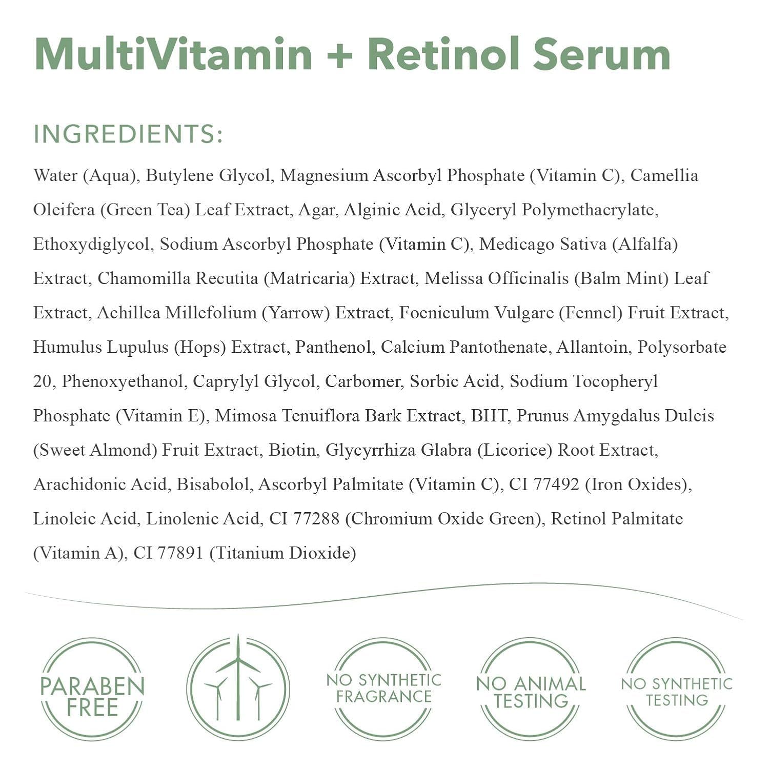 emergin C MultiVitamin Serum bottle pouring to illustrate easy application
