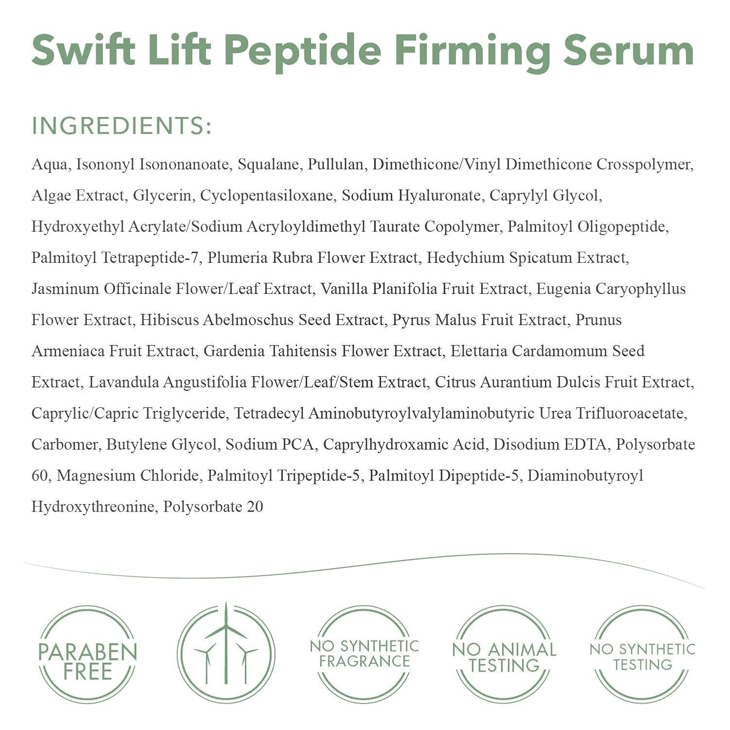 emerginC Swift Lift packaging with sustainable sugarcane-based materials