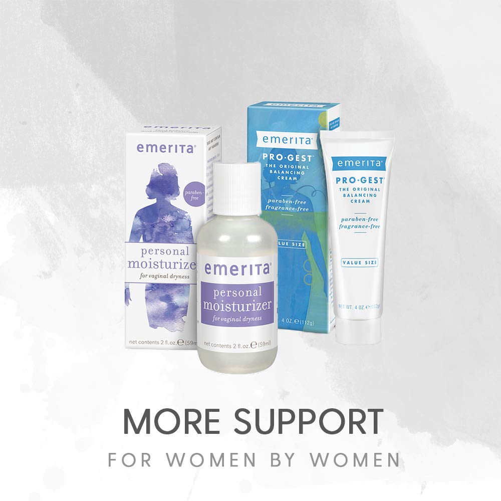 Emerita packaging travel-friendly 2 oz tube for on-the-go use.