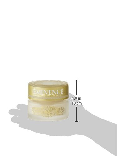 Eminence Apricot Calendula Nourishing Cream application on skin demonstrates hydration and elasticity potential
