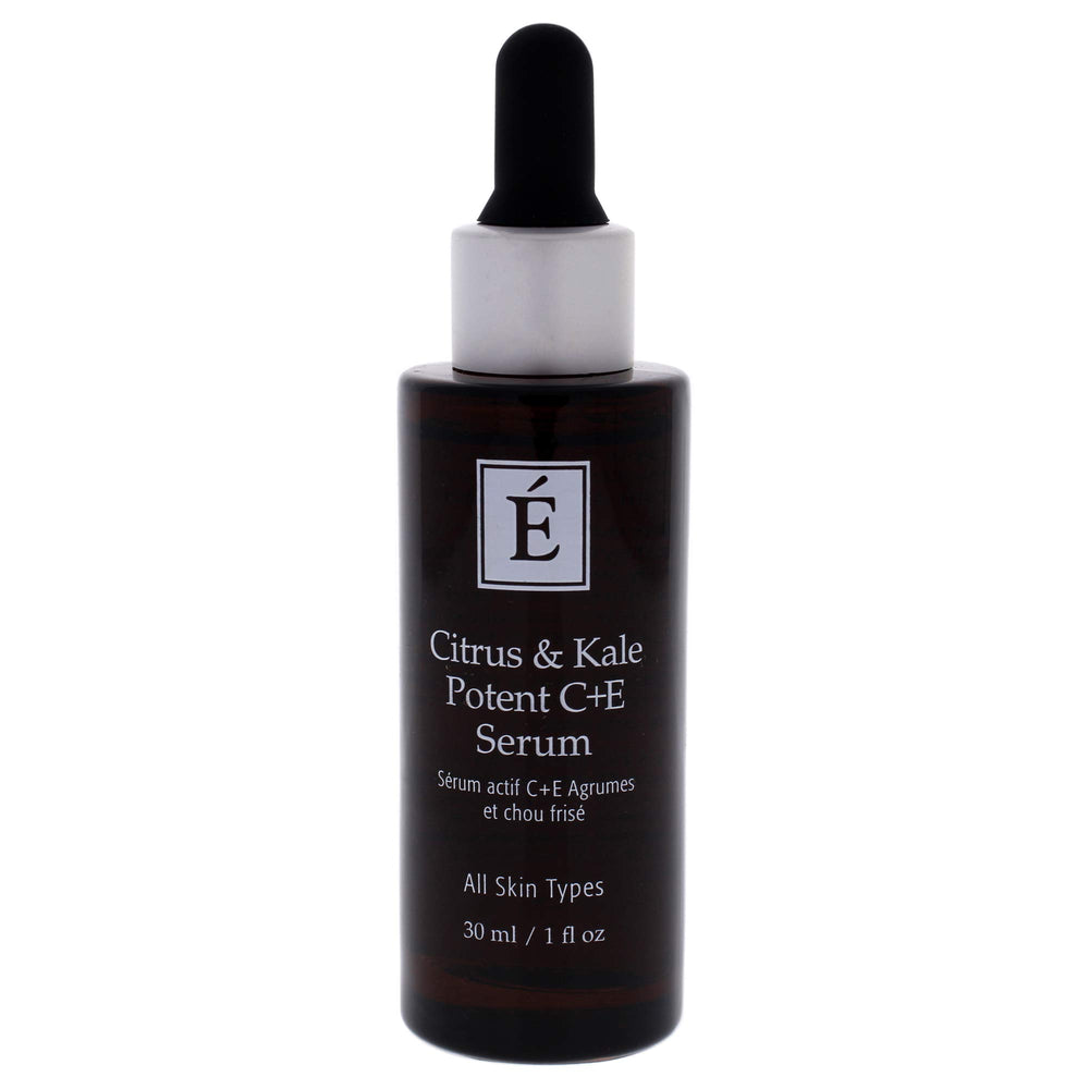 Eminence Citrus and Kale Potent C Plus E Serum dropper for precise application