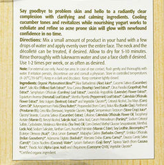 Eminence Clear Skin Probiotic Masque texture close-up highlighting purifying detoxification and revitalization.