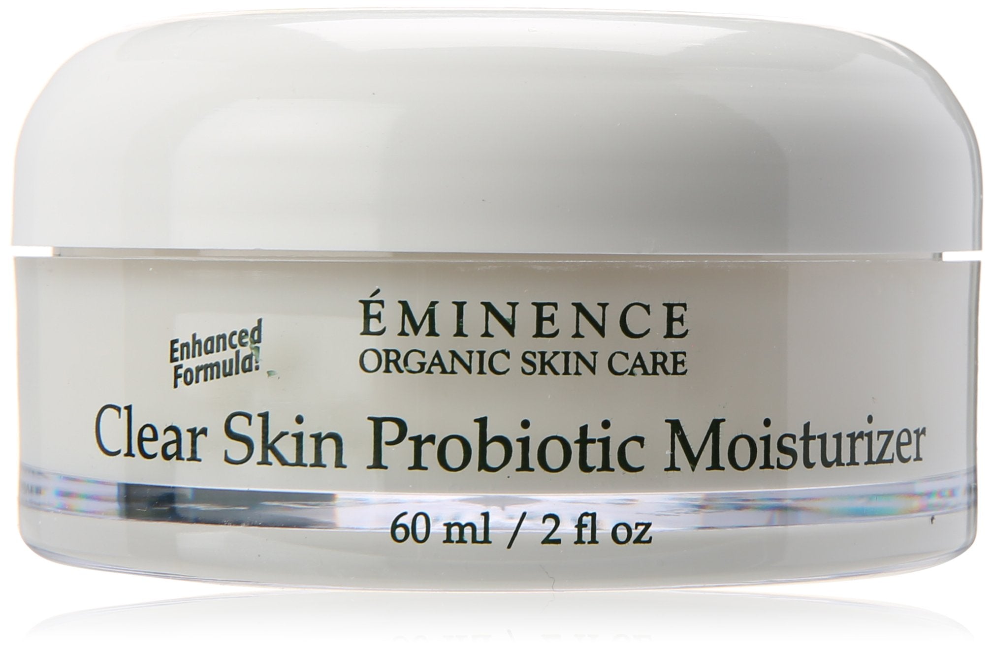 Eminence Clear Skin Probiotic Moisturizer bottle for daily hydration and calm skin.