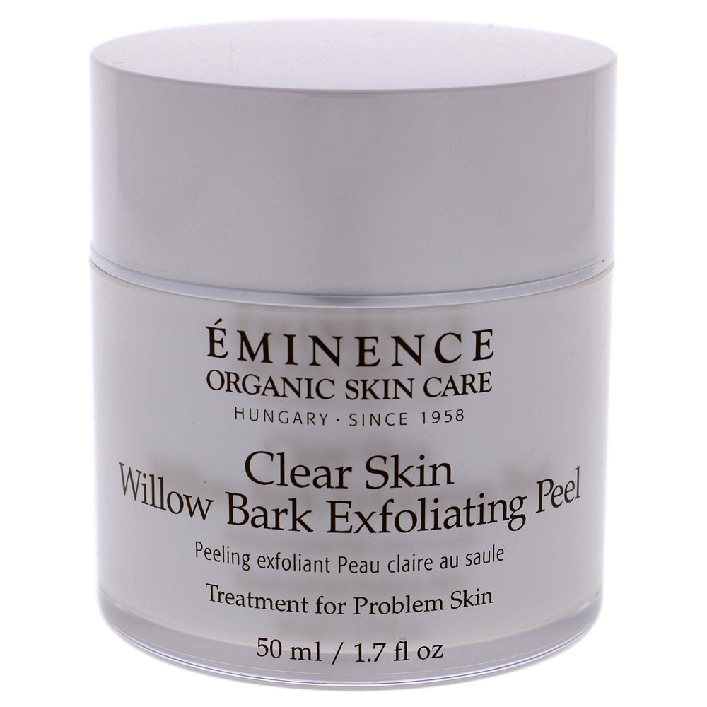 Eminence Exfoliating Peel cotton round pads ready to clarify the complexion