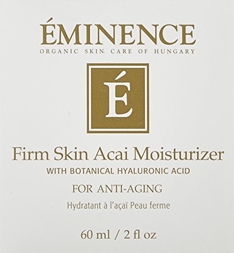 Close-up of Eminence Firm Skin Acai Moisturizer texture for hydrated skin