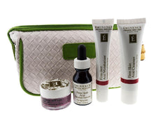 Eminence Firm Skin Starter Set packaging, ideal for travel and daily use with antioxidant-rich care