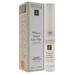 Eminence Hibiscus Instant Line Filler curved tip applicator for targeted smoothing