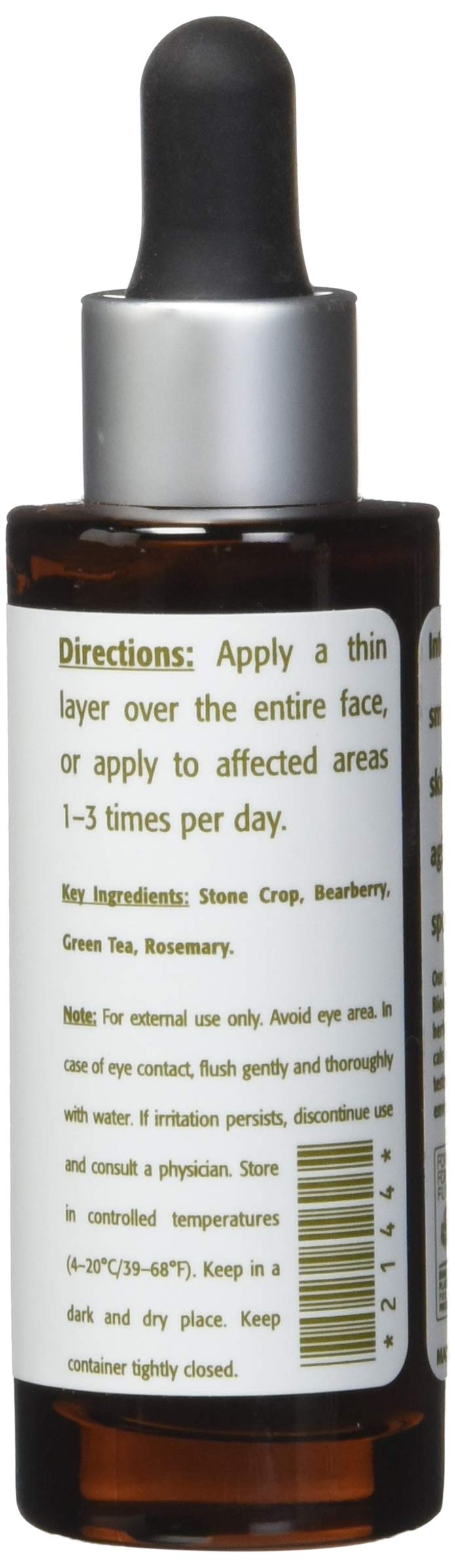 Eminence Stone Crop Serum packshot showing antioxidant-rich care for radiant skin.
