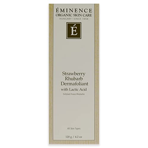 Eminence Dermafoliant jar open for gentle exfoliation