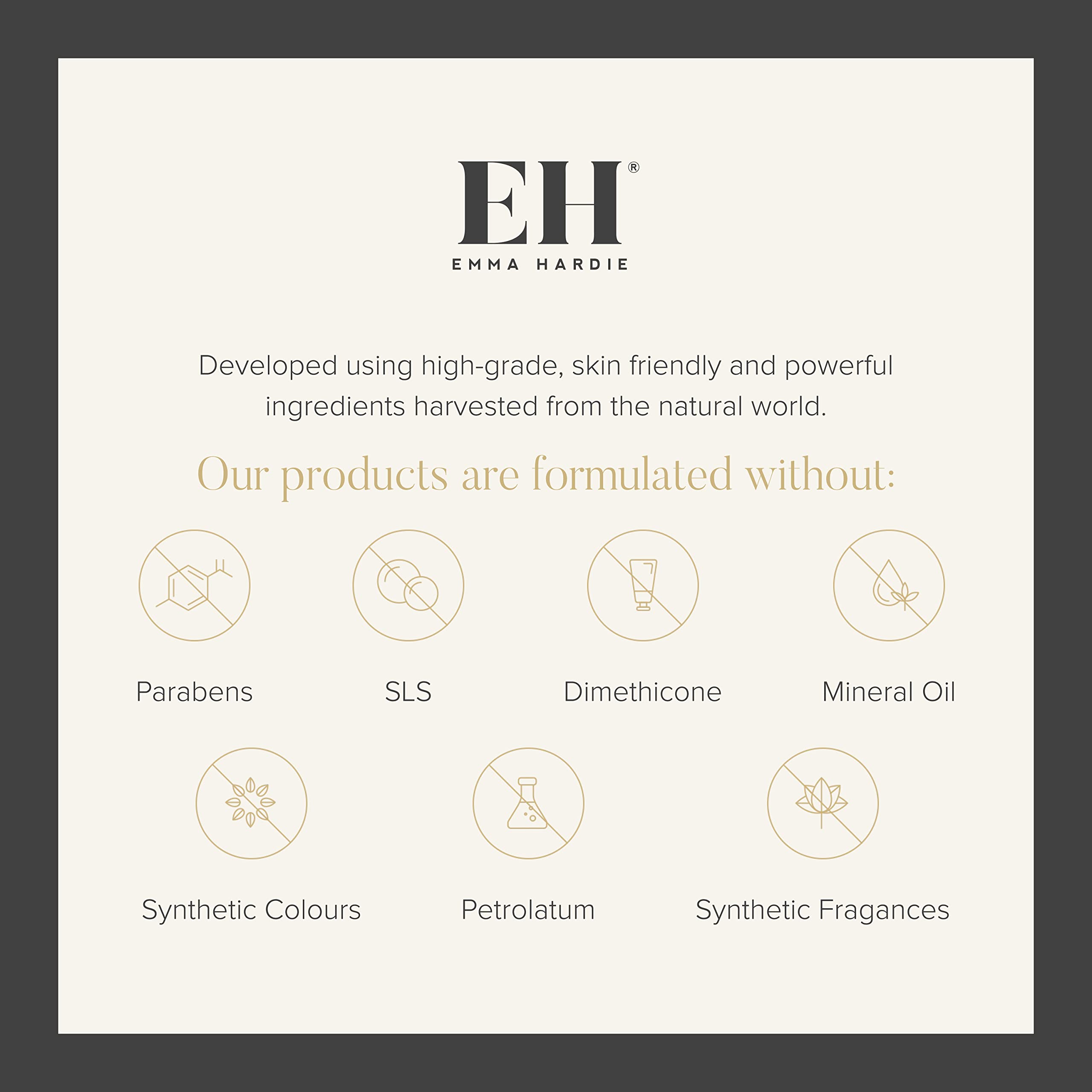 Emma Hardie Travel Gift Set packaging showcases premium skincare for trips
