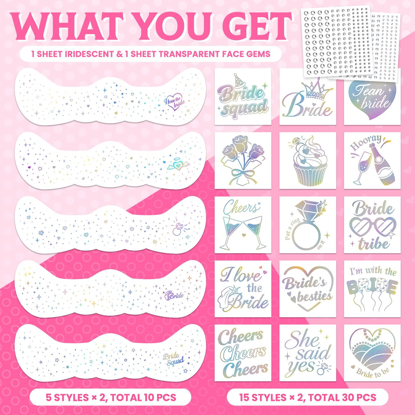 EMOME body glitter tattoos set adds sparkling accents for celebrations