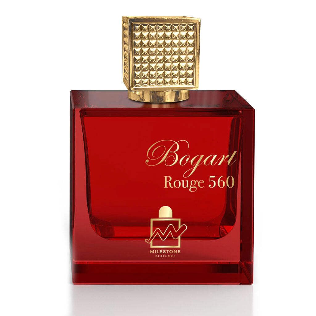 Emper Bogart Rouge bottle close-up highlights elegant design for refined style.