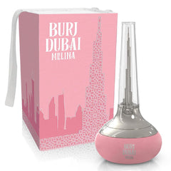 Emper Burj Dubai Melina bottle close-up highlighting premium design and lasting impression
