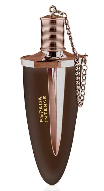 Emper Le Chameau ESPADA INTENSE spray application for easy, lasting fragrance use