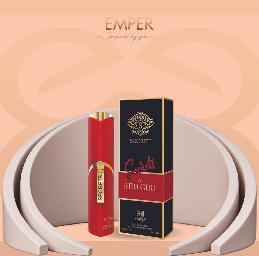 Emper Secrets of Red Girl lychee note highlighting fresh, fruity allure.
