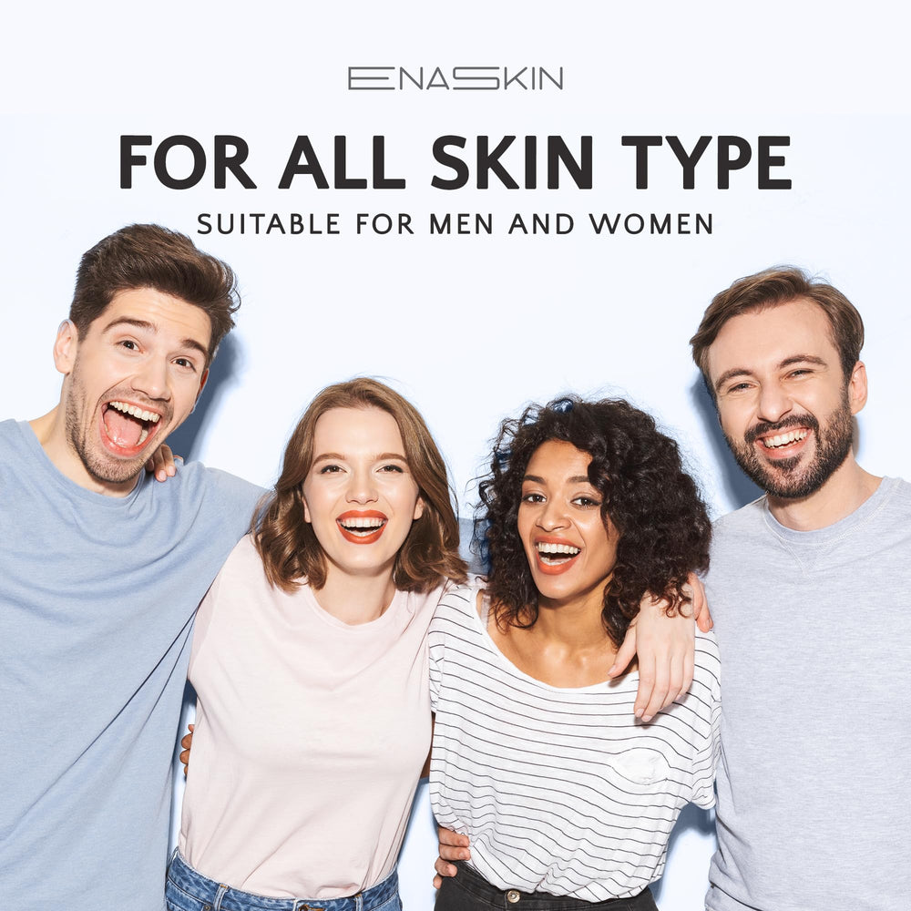 EnaSkin spot detail highlighting fading discoloration