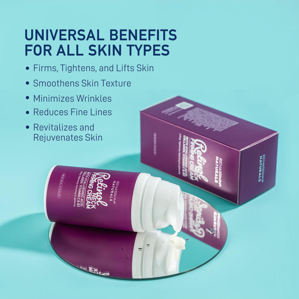 Enaskin Naturals neck and face firming usage suggests versatile application