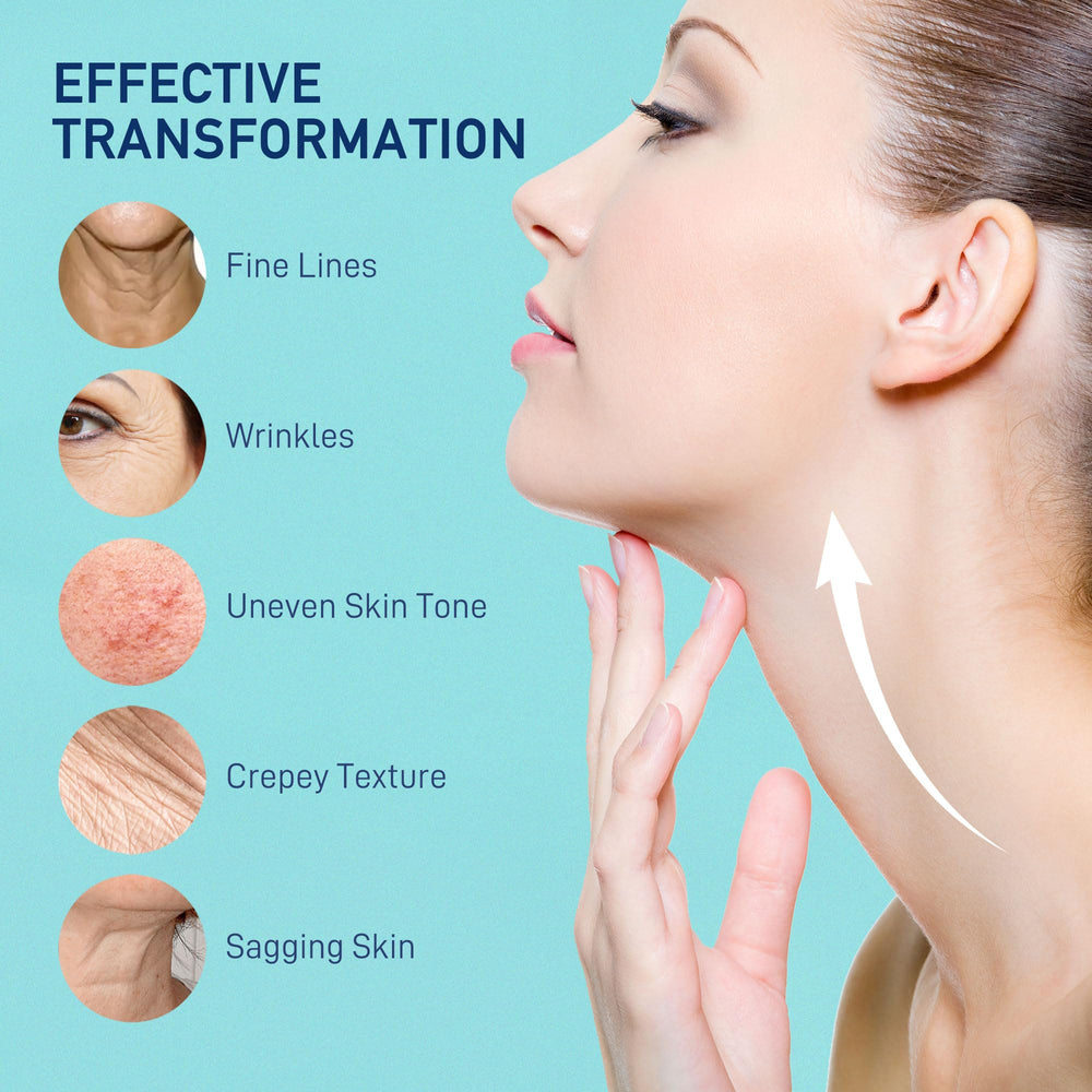 Enaskin Naturals Retinol Neck Cream application for simple skincare routine