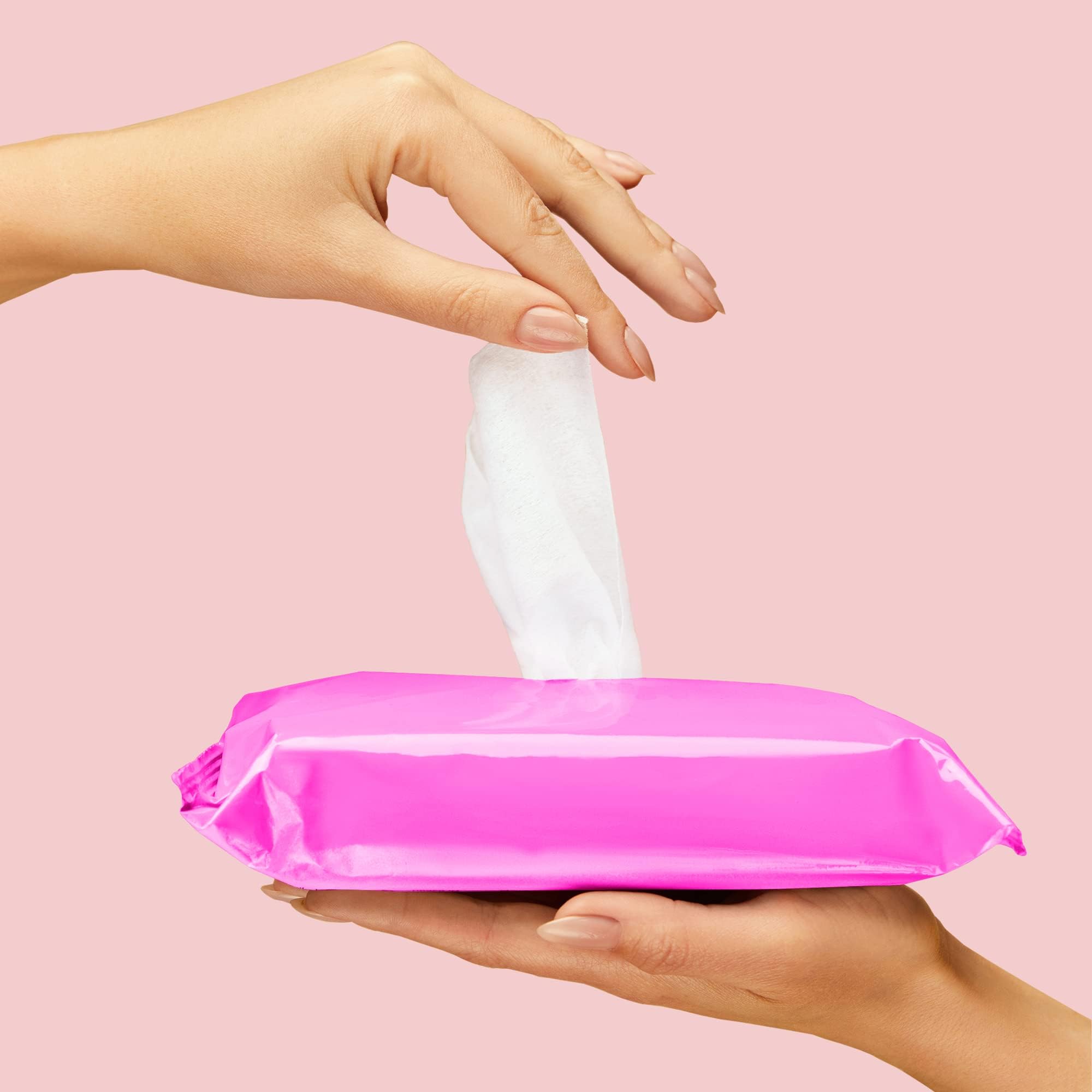 Enchante Dr. Wellness cruelty-free label on wipe packaging