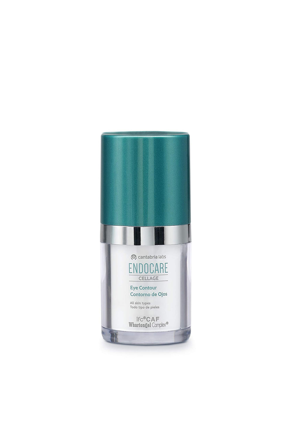 Endocare Cellage Eye Contour texture closeup shows silky, fast-absorbing formula.