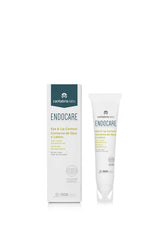 Endocare Eye & Lip Contour 15ml cream swirl on hand shows texture