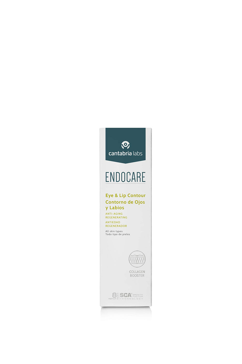 Endocare Eye & Lip Contour 15ml packaging front for daily care