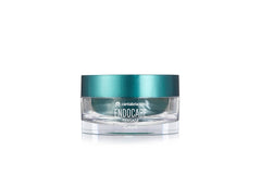 Application shot demonstrates quick, non-greasy hydration on the face with Endocare Tensage Cream.