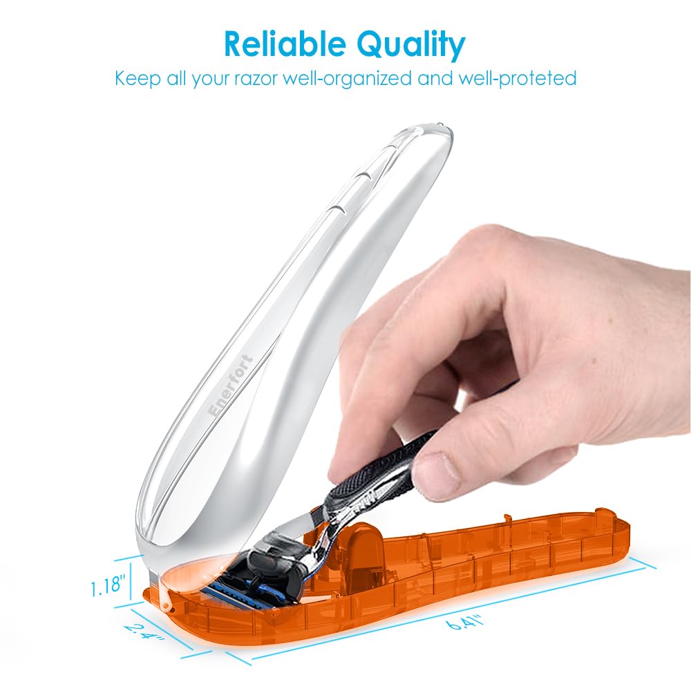 Enerfort Compatibility with Gillette Fusion and Proglide models for flexible travel