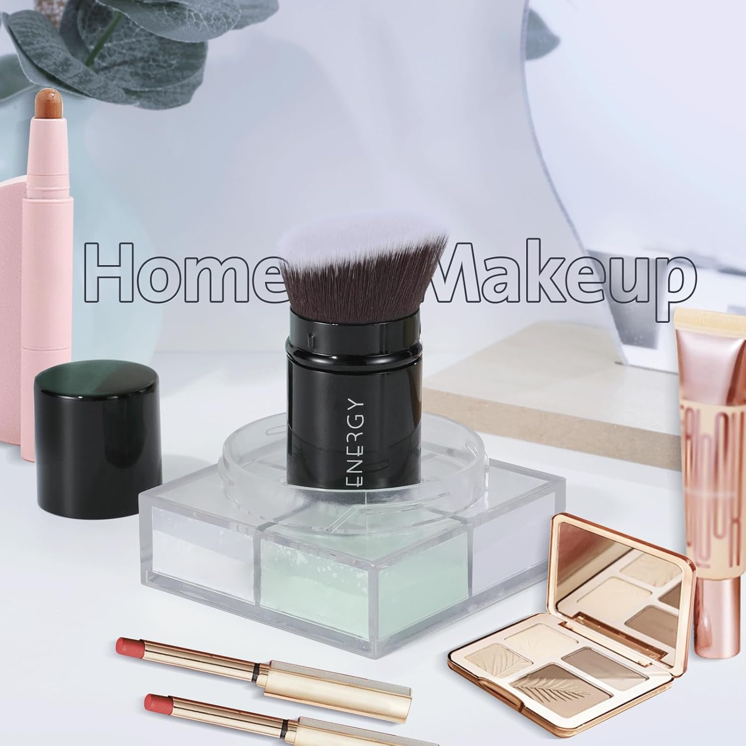 ENERGY Kabuki Brush Mini is easy to clean and maintain.