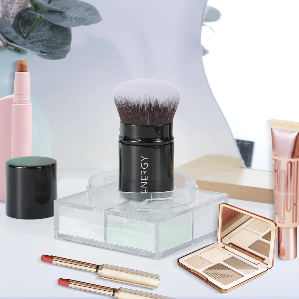 Cruelty-free ENERGY Kabuki brush offers luxurious feel