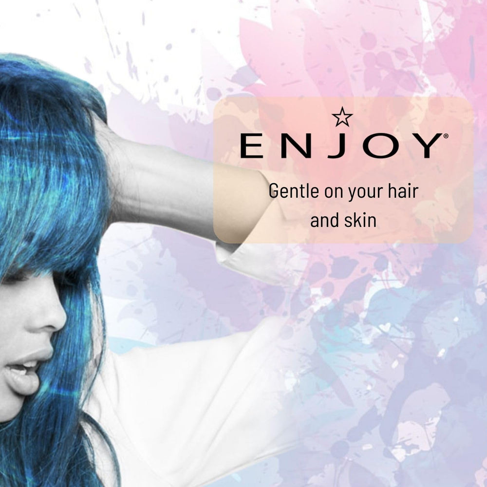 Damp hair application shows versatile use before styling.
