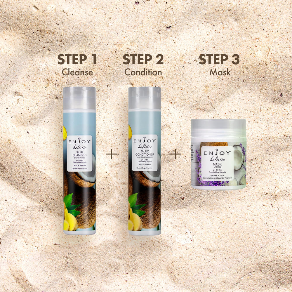 D-LUX Conditioner creates a balanced, pH-friendly hair care environment.