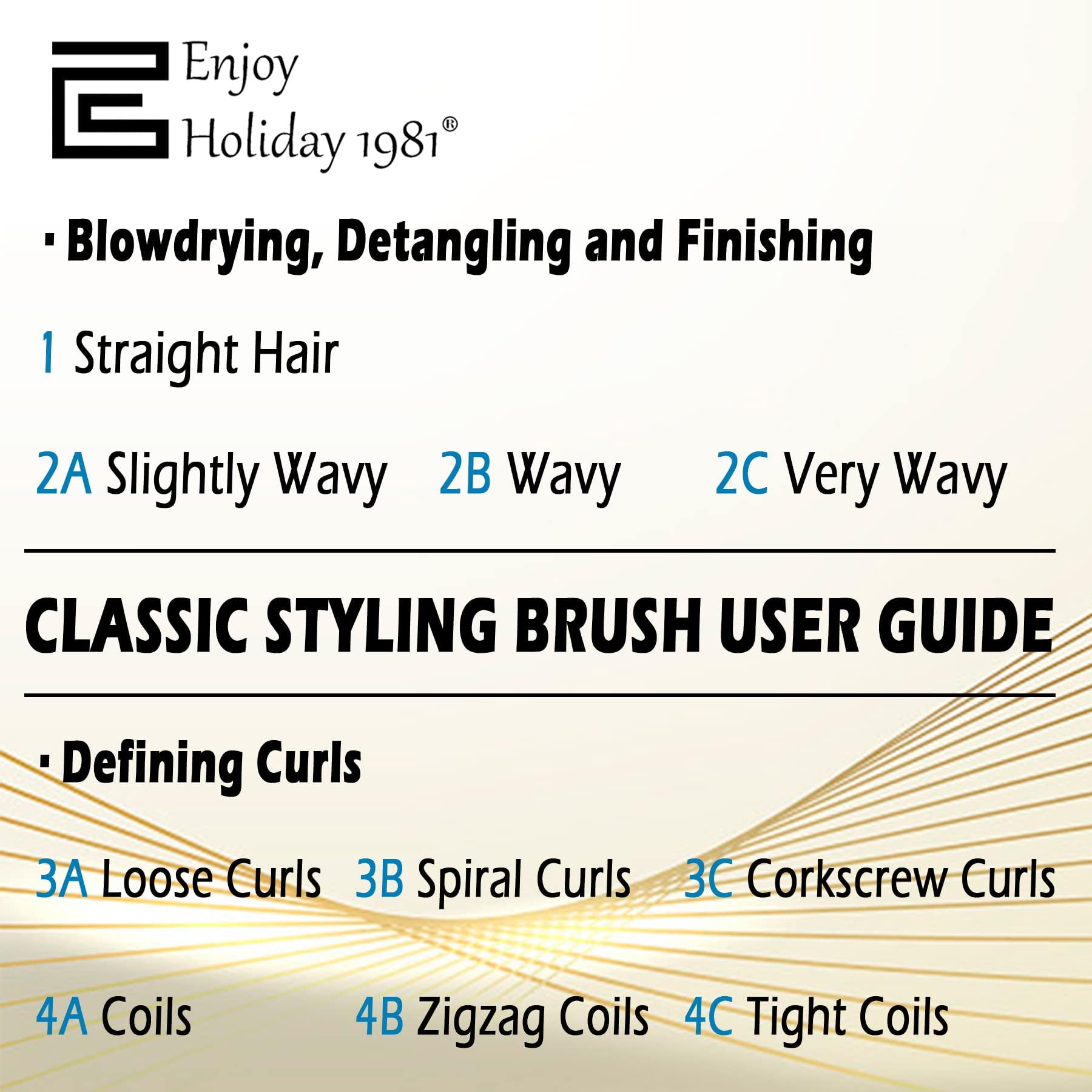 Enjoy Holiday 1981 trusted by stylists and influencers for curl shaping.