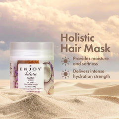 Enjoy Holistic Hair Mask color-hold formula protects color-treated hair