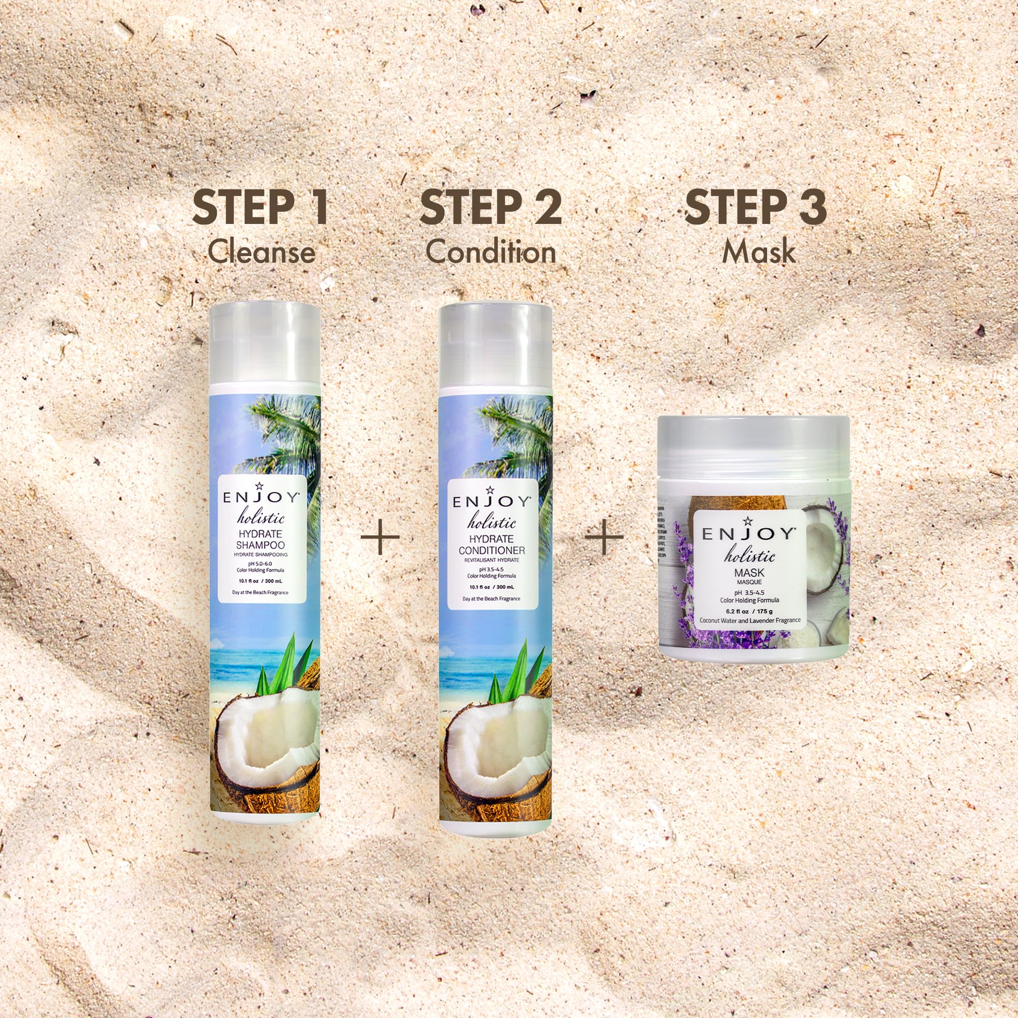 Enjoy Holistic Hair Mask fragrance-free formula for sensitive scalps